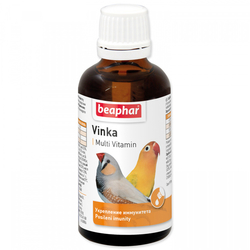 Kapky vitamínové Beaphar Vinka 50ml pro ptáky