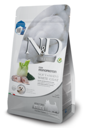 N&D WHITE DOG Adult Mini Sea Bass&Spirulina&Fenn 2kg