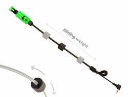ZFISH signalizátor Záběru Bonito Light Bobbin zelený
