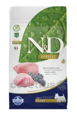 N&D PRIME DOG Adult MINI Lamb & Blueberry 2,5kg + PAMLSKY ZA 44 KČ ZDARMA!