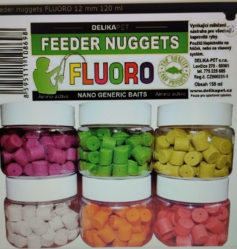 Feeder nuggets FLUORO 12 mm 120 ml