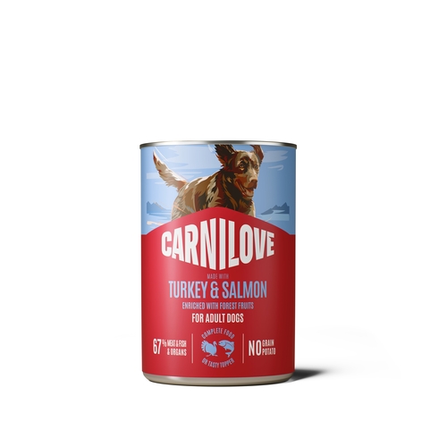 Carnilove Dog Can paté Turkey&Salmon 400g