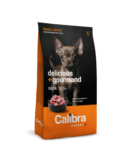 Calibra Dog EXPERT+ Adult Small Delicious&Gourm 400g