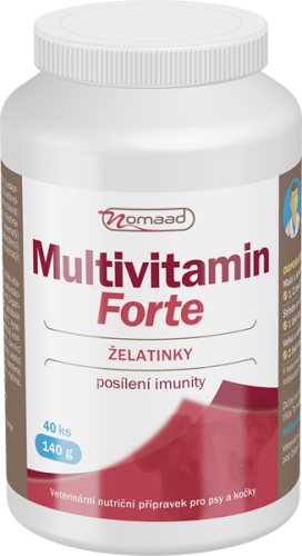 Nomaad Multivitamin Forte 40ks želé
