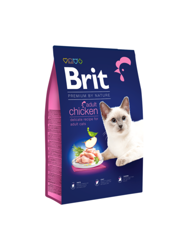 Brit Premium Cat Adult Chicken  0.3kg 