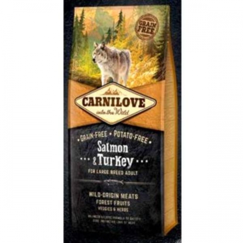 Carnilove Dog Salmon & Turkey LARGE Adult 