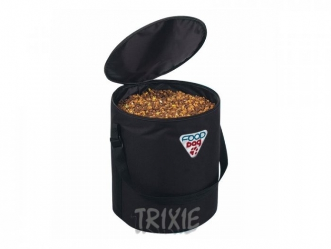 Zásobník na krmivo nylon Foodbag 25kg Černý TRIXIE