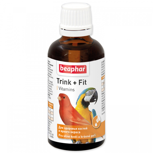 Kapky vitamínové Beaphar Trink Fit 50ml pro ptáky
